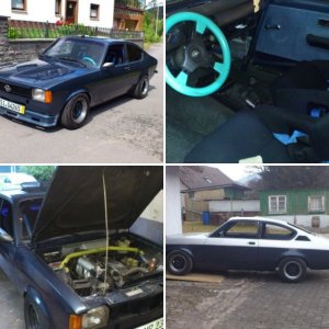 Das silberblaue Coupe