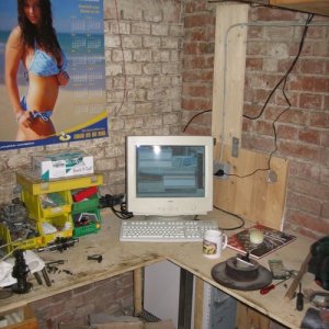 Werkstatt rundum blick