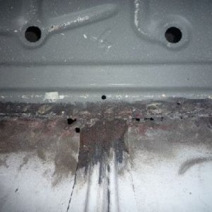 Rost im Kofferraum leider kam