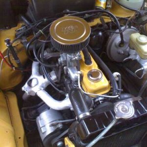 nur noch die Hälfte an Hubraum