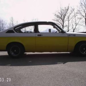 Kadett 2.0E Coupé nachher
