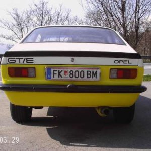 Kadett 2.0E Coupé nachher