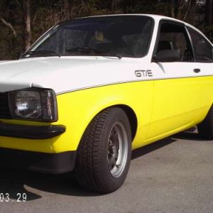 Kadett 2.0E Coupé nachher
