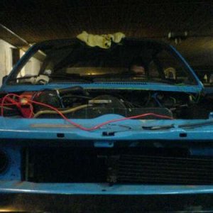 Motor passt gerade rein
