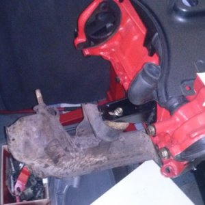 Motorhalter bei Ebay gekauft