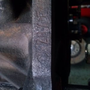 eingeschlagen ist C20XE