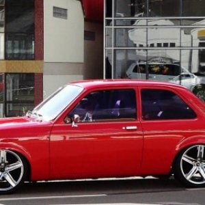 Chevette 1974 GP mit 205/40-17