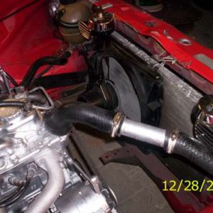 Corsa Kühler und E-Lüfter