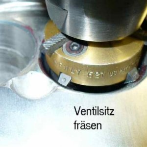Ventilsitz fräsen