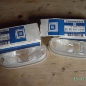 weiße Blinker
