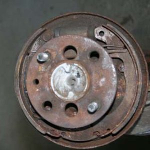 Bremse hinten alt