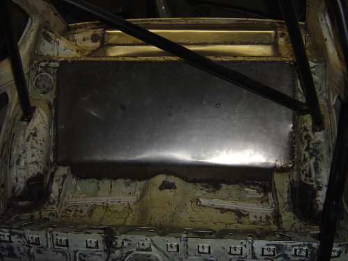 Feuerwand/Hutablage/Käfig