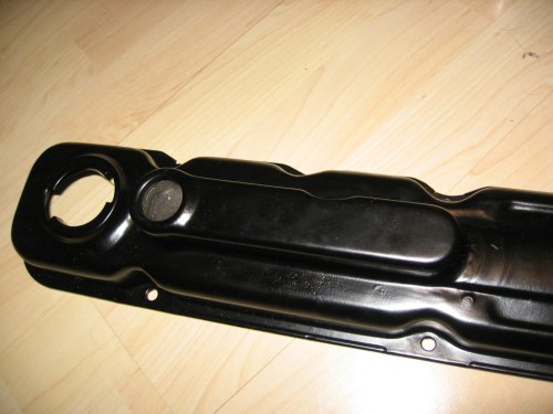 gepulverter ventildeckel