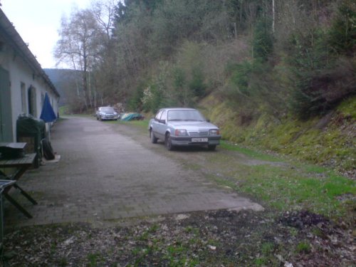 Parkfläche Hecktriebler