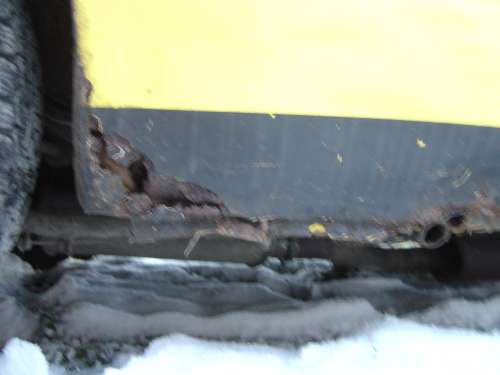 Schweller, bzw. Rost