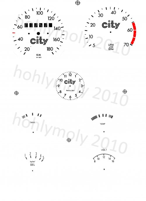 tachofolien city