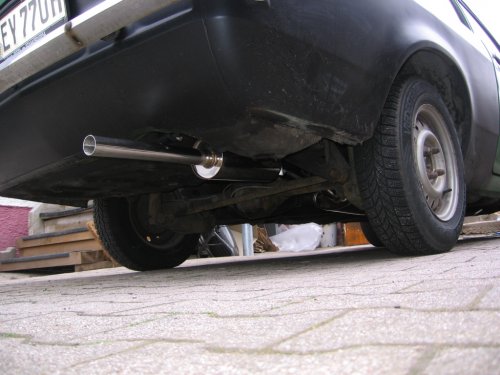 auspuffanlage vom leidinger
